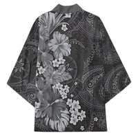 Pauli Hawai'i Hibiscus Kimono Polynesian Tribal Tattoo Pattern Floral Elements