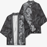 Pauli Hawai'i Hibiscus Kimono Polynesian Tribal Tattoo Pattern Floral Elements