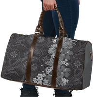 Pauli Hawai'i Hibiscus Travel Bag Polynesian Tribal Tattoo Pattern Floral Elements