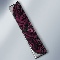 Poni Mama Hawai'i Hibiscus Auto Sun Shade Polynesian Tribal Tattoo Pattern Floral Elements