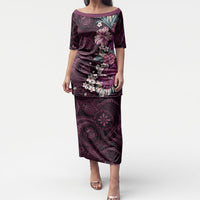 Poni Mama Hawai'i Hibiscus Puletasi Polynesian Tribal Tattoo Pattern Floral Elements