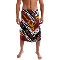 Personalised Papua New Guinea Bird Drum Lavalava Papuan Batik Motif