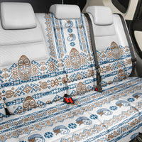 Papua New Guinea Bird Ethnic Back Car Seat Cover Papuan Batik Inspired Pattern