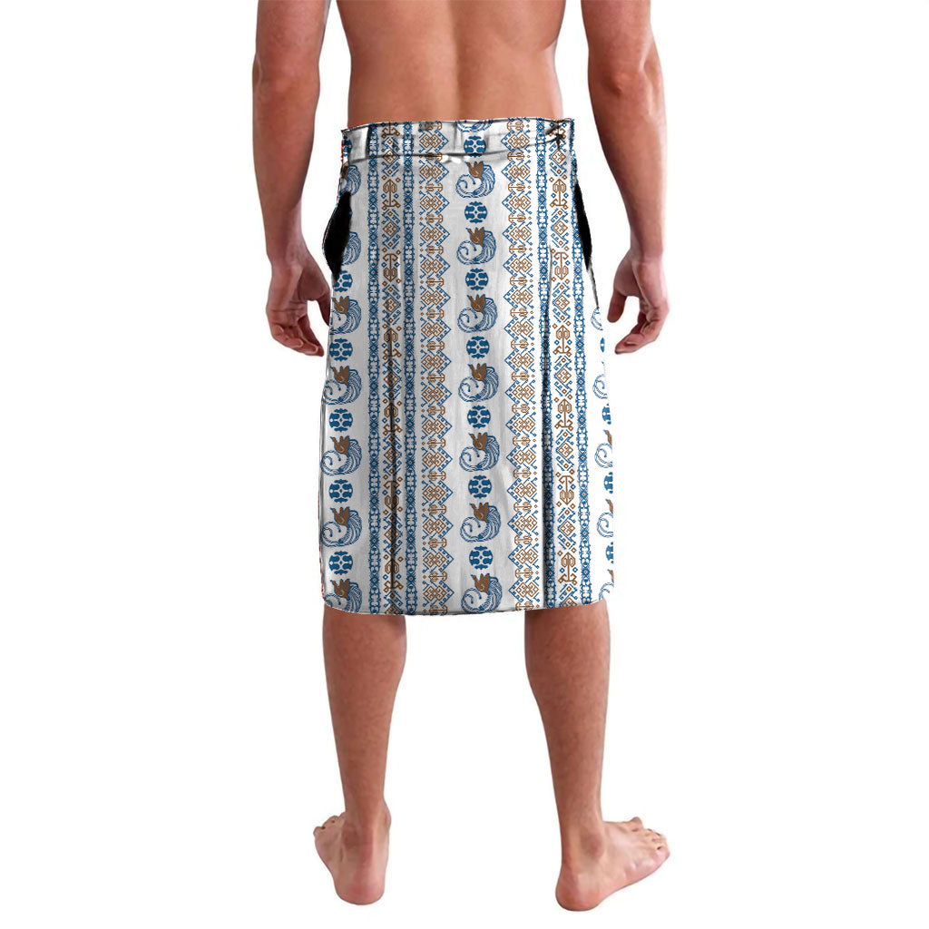 Personalised Papua New Guinea Bird Ethnic Lavalava Papuan Batik Inspired Pattern