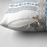 Papua New Guinea Bird Ethnic Pillow Cover Papuan Batik Inspired Pattern