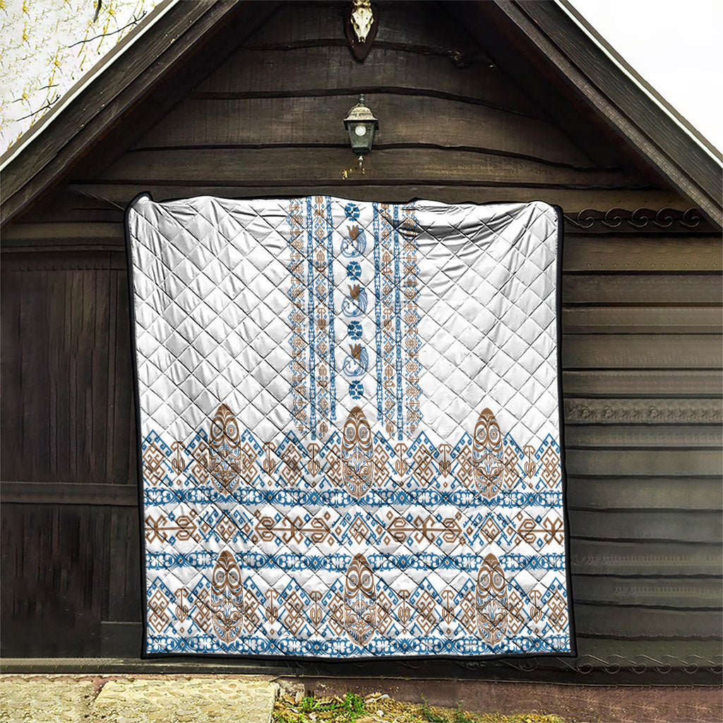 Papua New Guinea Bird Ethnic Quilt Papuan Batik Inspired Pattern