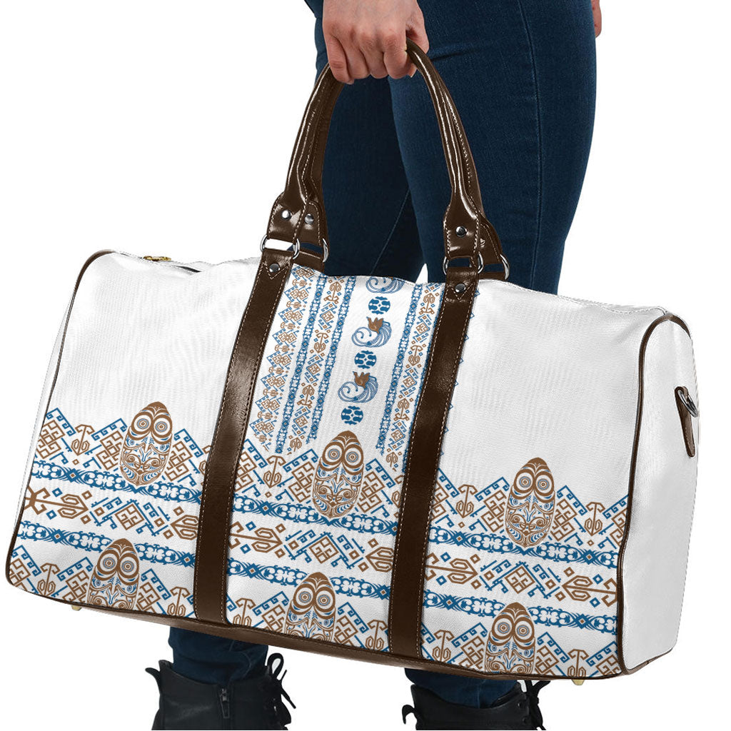 Papua New Guinea Bird Ethnic Travel Bag Papuan Batik Inspired Pattern