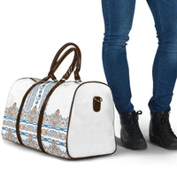 Papua New Guinea Bird Ethnic Travel Bag Papuan Batik Inspired Pattern