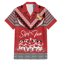 Personalised Tonga Rugby Pacific Family Matching Mermaid Dress and Hawaiian Shirt Ikale Tahi Sipi Tau