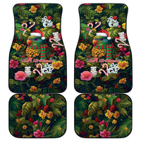Meri Kirihimete Kakapo Santa Car Mats Merry Christmas with Tropical Vibe