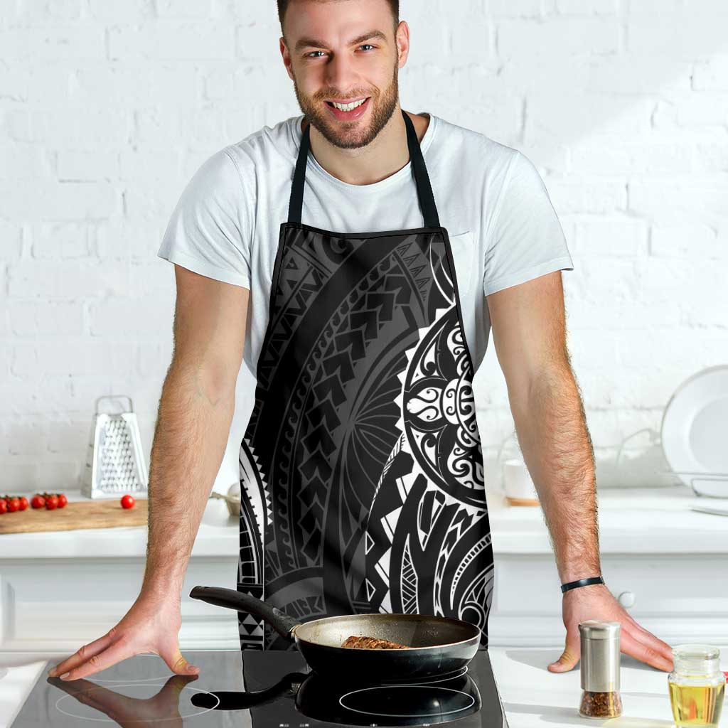 Polynesian Turtle Tribal Tattoo Apron Black Style - Polynesian Pride