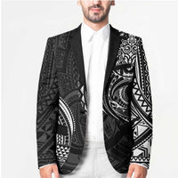 Polynesian Turtle Tribal Tattoo Blazer Black Style - Polynesian Pride