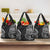 Polynesian Turtle Tribal Tattoo Grocery Bag Black Style