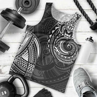 Polynesian Turtle Tribal Tattoo Men Tank Top Black Style