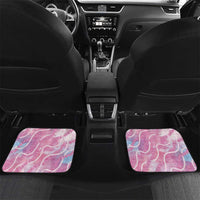 Personalized Japanese Kawaii Sushi Roll Car Mats Wagara Palaka Pattern