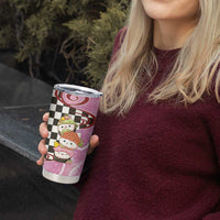 Personalized Japanese Kawaii Sushi Roll Tumbler Cup Wagara Palaka Pattern LT9 - Polynesian Pride