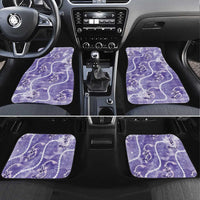 Japanese Koi Fish Car Mats Purple Wagara Palaka Honohono Pikake Lei