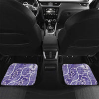 Japanese Koi Fish Car Mats Purple Wagara Palaka Honohono Pikake Lei