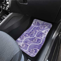 Japanese Koi Fish Car Mats Purple Wagara Palaka Honohono Pikake Lei