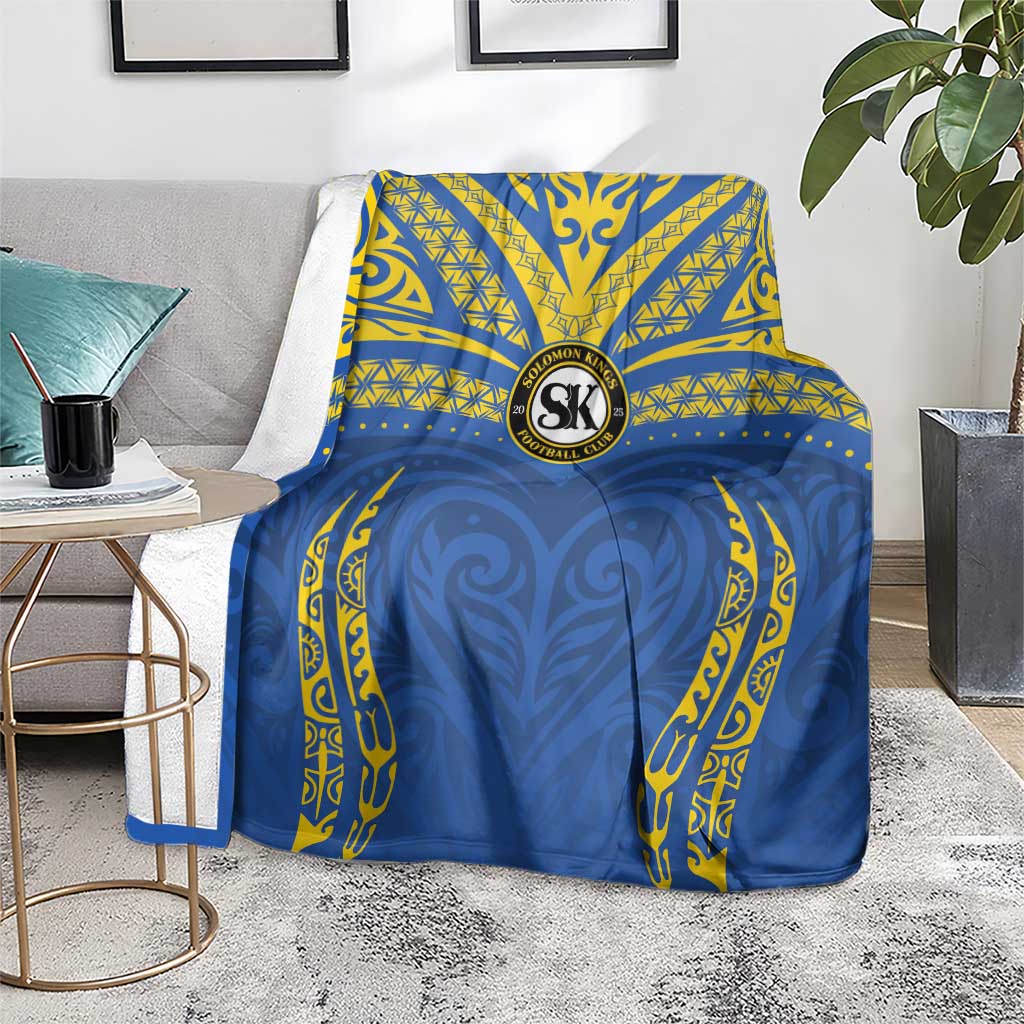 Oceania Football Solomon Kings Blanket Polynesian Tribal Pattern