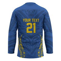 Custom Oceania Football Solomon Kings Hockey Jersey Polynesian Tribal Pattern LT9 - Polynesian Pride
