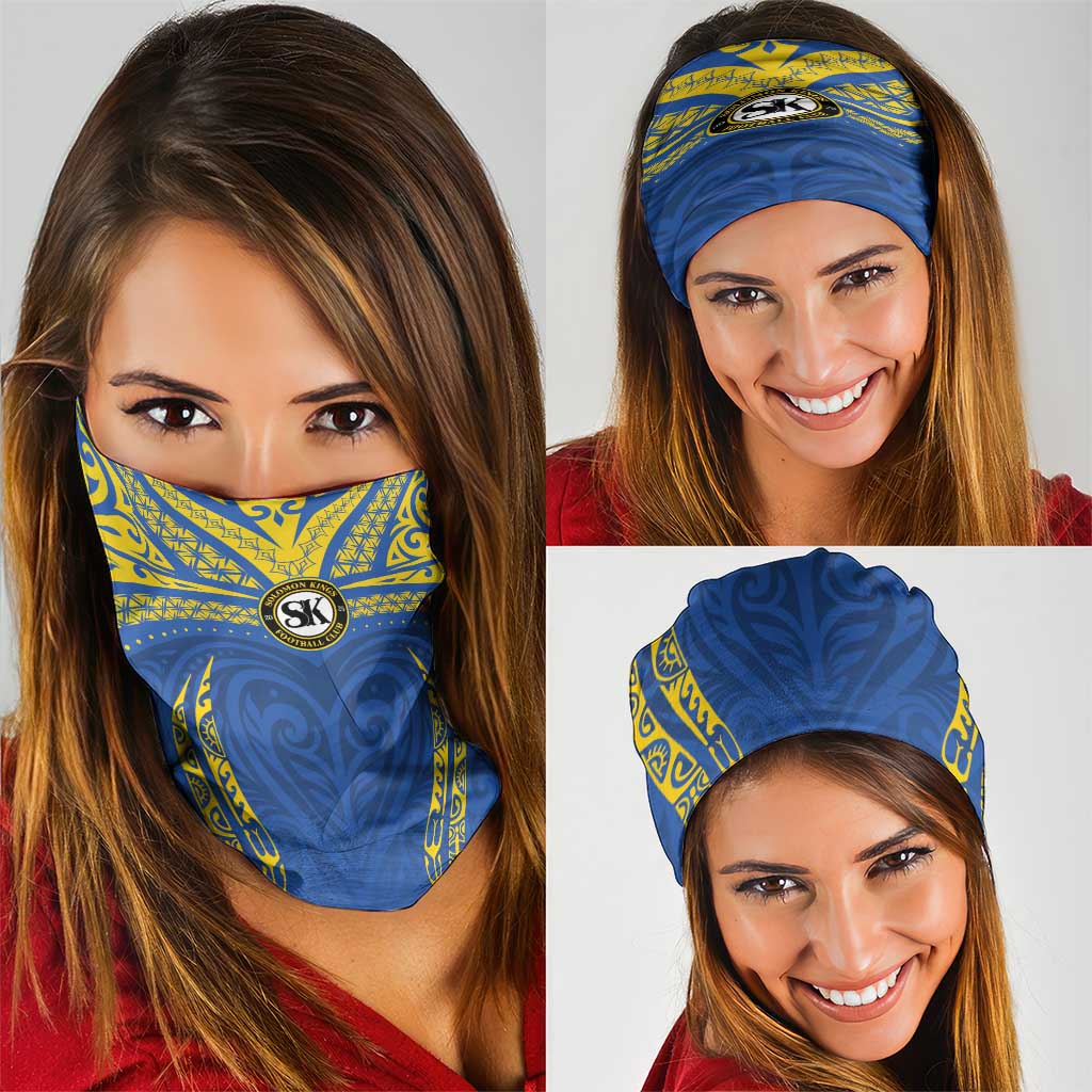 Oceania Football Solomon Kings Neck Gaiter Polynesian Tribal Pattern