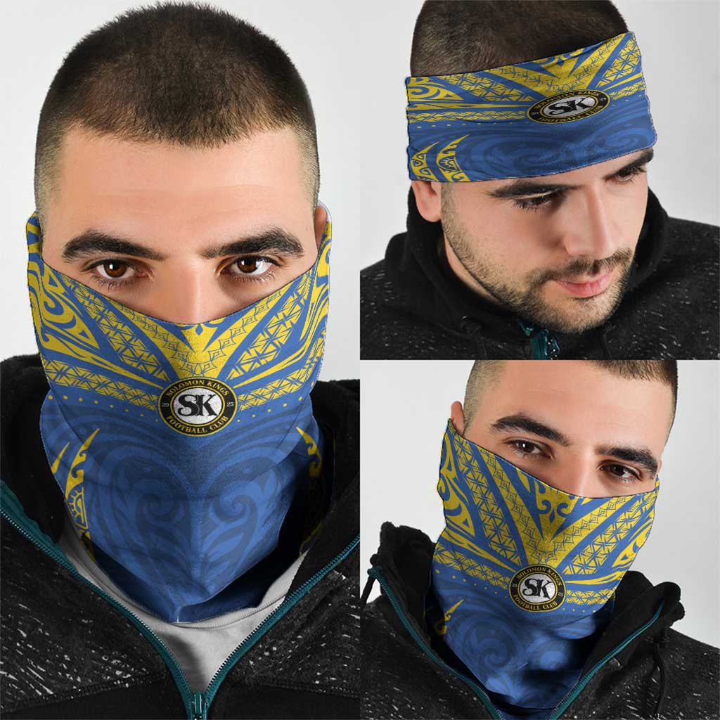 Oceania Football Solomon Kings Neck Gaiter Polynesian Tribal Pattern