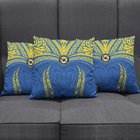 Oceania Football Solomon Kings Pillow Cover Polynesian Tribal Pattern