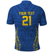 Custom Oceania Football Solomon Kings Polo Shirt Polynesian Tribal Pattern LT9 - Polynesian Pride