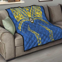 Oceania Football Solomon Kings Quilt Polynesian Tribal Pattern