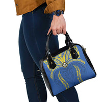 Oceania Football Solomon Kings Shoulder Handbag Polynesian Tribal Pattern