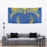 Oceania Football Solomon Kings Tapestry Polynesian Tribal Pattern