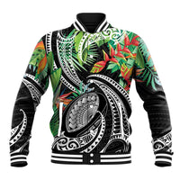 Polynesian Pacific Rugby Tribal Baseball Jacket Tropical Vibe