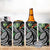 Polynesian Pacific Rugby Tribal 4 in 1 Can Cooler Tumbler Tropical Vibe