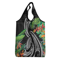 Polynesian Pacific Rugby Tribal Grocery Bag Tropical Vibe