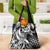 Aloha Black Tribal Honu Tattoo Grocery Bag