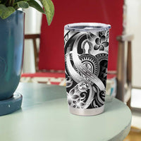 Aloha Black Tribal Honu Tattoo Tumbler Cup