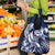 Aloha Blue Tribal Honu Tattoo Grocery Bag