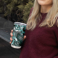 Aloha Turquoise Tribal Honu Tattoo Tumbler Cup