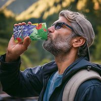 Personalised Pohnpei States Humpback Whale 4 in 1 Can Cooler Tumbler Polynesian Tropical Flowers