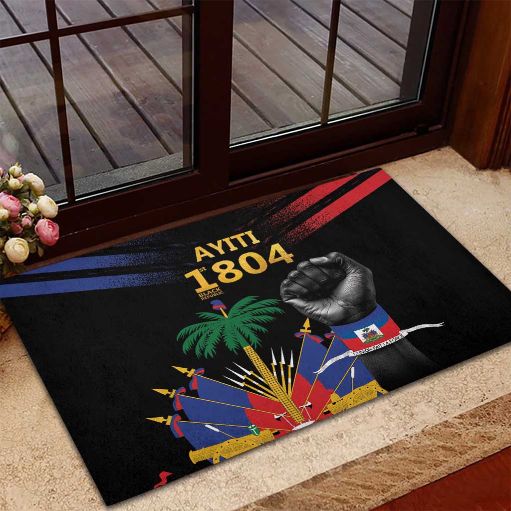 Haiti Independence Day Rubber Doormat The First Black Republic Since 1804
