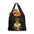 Haitian Negre Marron 1804 Grocery Bag Black Polynesian Pattern