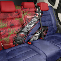Personalised ANZAC Spirit 1915-2026 Filmstrip Tribute Back Car Seat Cover Lest We Forget 25 April
