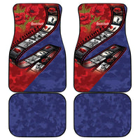 Personalised ANZAC Spirit 1915-2026 Filmstrip Tribute Car Mats Lest We Forget 25 April LT9 - Polynesian Pride