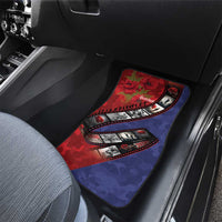 Personalised ANZAC Spirit 1915-2026 Filmstrip Tribute Car Mats Lest We Forget 25 April LT9 - Polynesian Pride