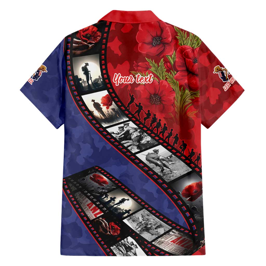 Personalised ANZAC Spirit 1915-2026 Filmstrip Tribute Family Matching Tank Maxi Dress and Hawaiian Shirt Lest We Forget 25 April