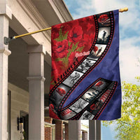 Personalised ANZAC Spirit 1915-2026 Filmstrip Tribute Garden Flag Lest We Forget 25 April