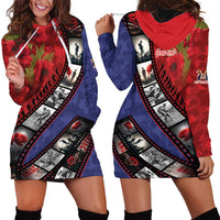 Personalised ANZAC Spirit 1915-2026 Filmstrip Tribute Hoodie Dress Lest We Forget 25 April