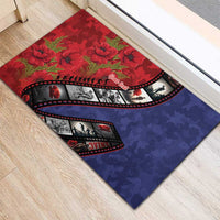 Personalised ANZAC Spirit 1915-2026 Filmstrip Tribute Rubber Doormat Lest We Forget 25 April
