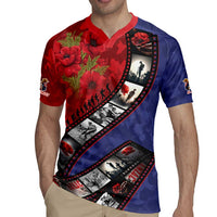Personalised ANZAC Spirit 1915-2026 Filmstrip Tribute Rugby Jersey Lest We Forget 25 April